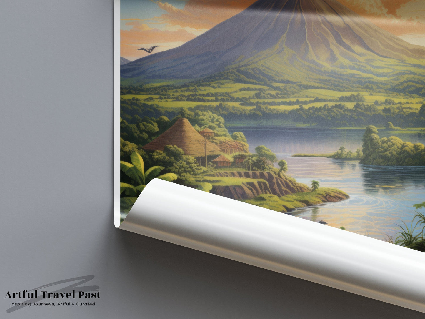 Ometepe Poster - Nicaragua Wall Art