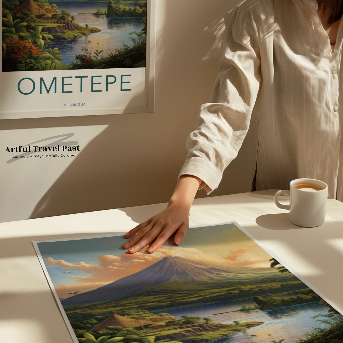 Ometepe Poster - Nicaragua Wall Art
