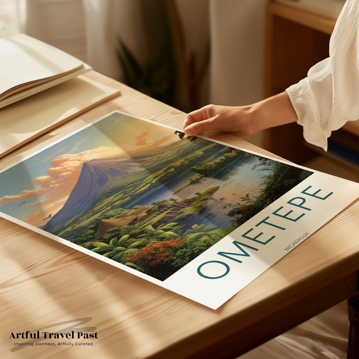 Ometepe Poster - Nicaragua Wall Art