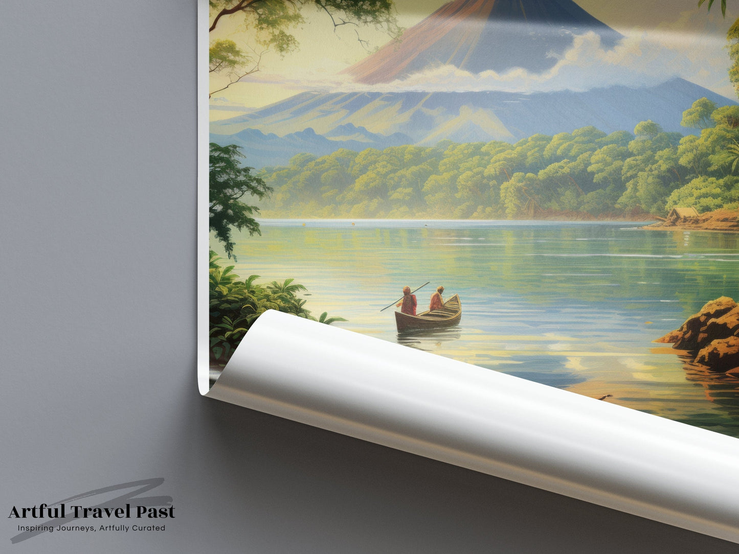 Ometepe Poster - Nicaragua Wall Art