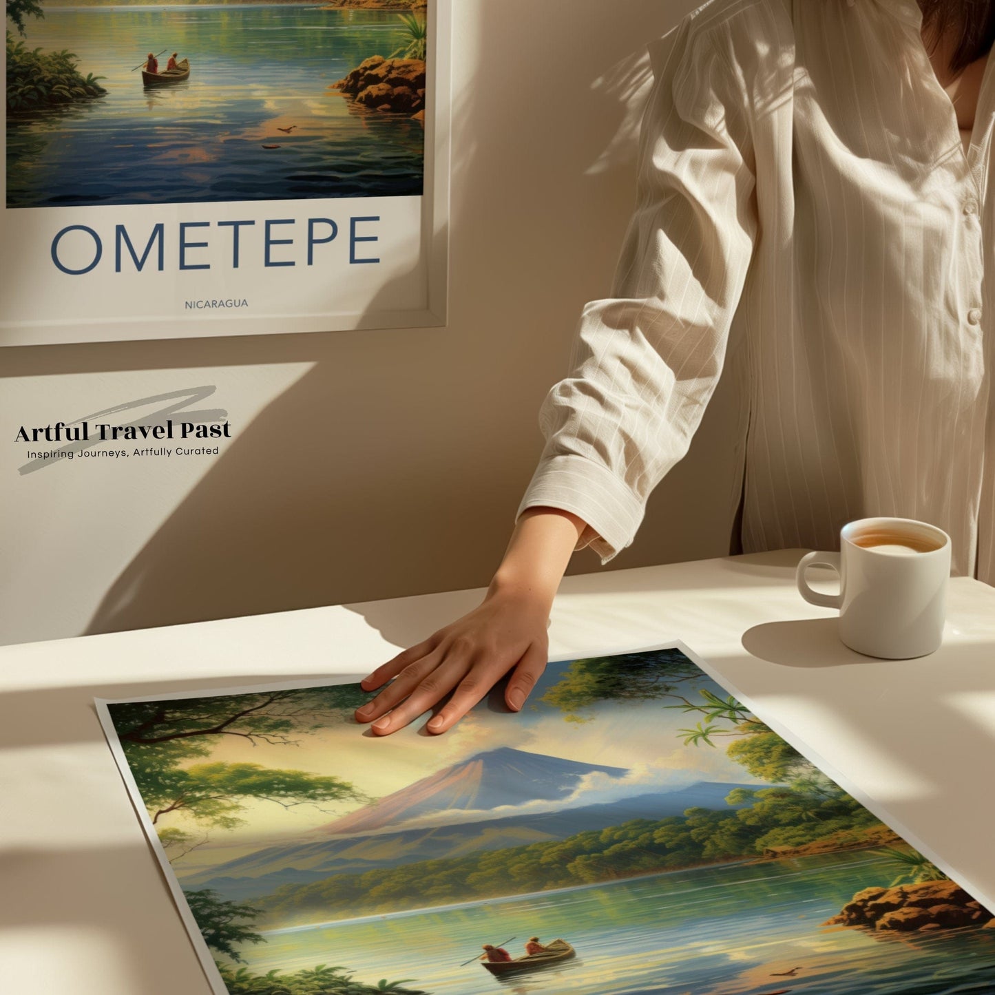 Ometepe Poster - Nicaragua Wall Art