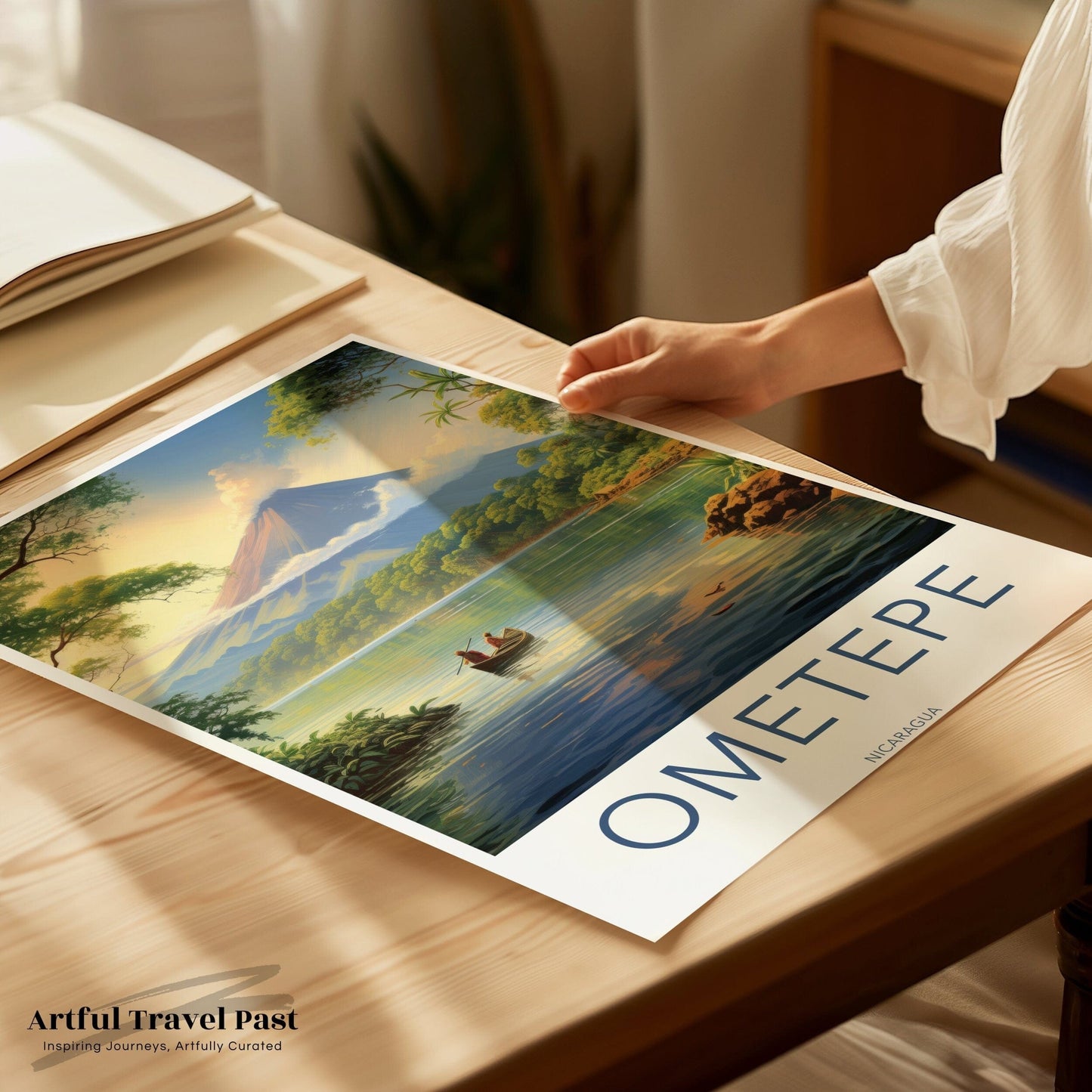 Ometepe Poster - Nicaragua Wall Art