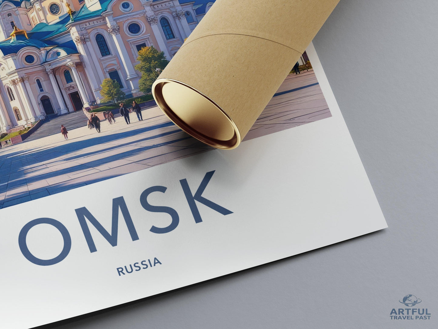 Omsk Poster - Russia Wall Art