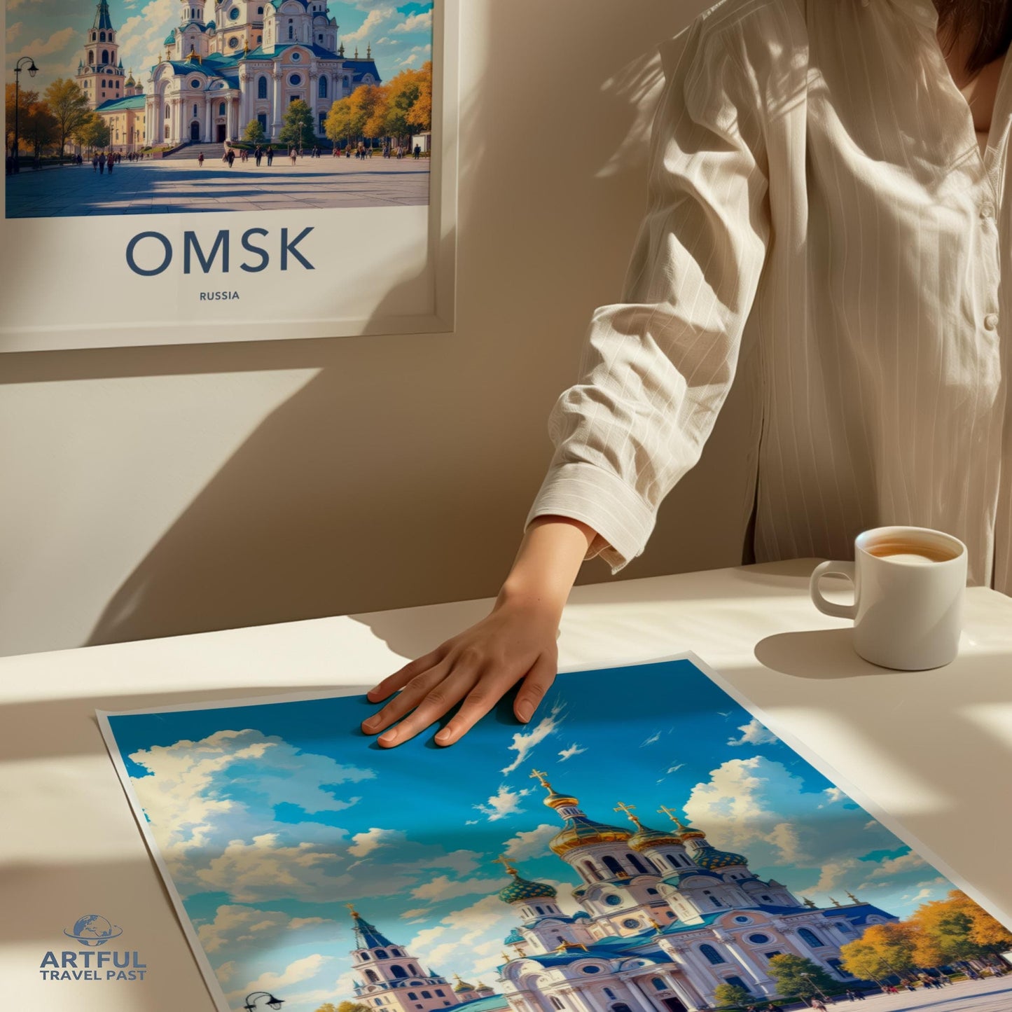 Omsk Poster - Russia Wall Art