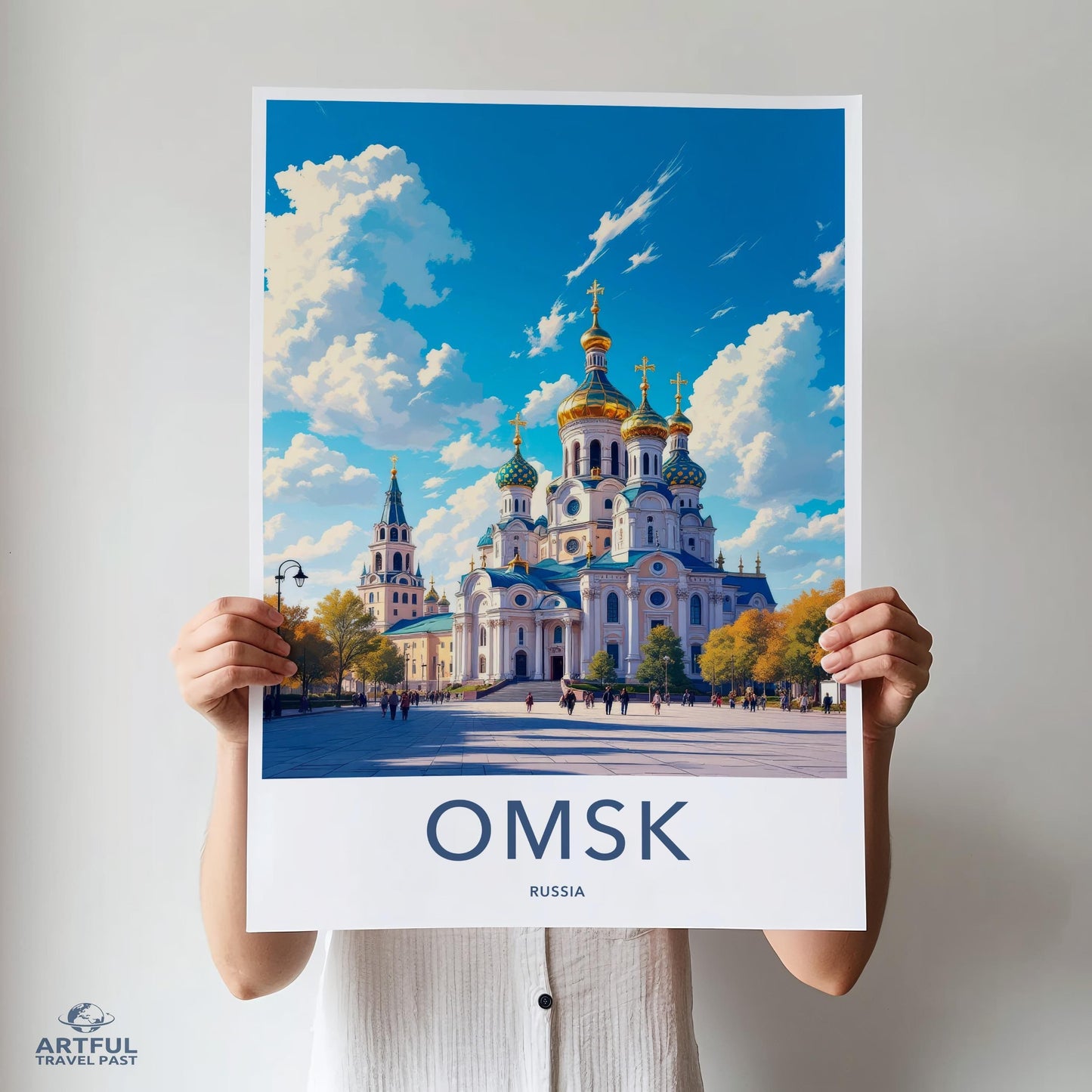 Omsk Poster - Russia Wall Art