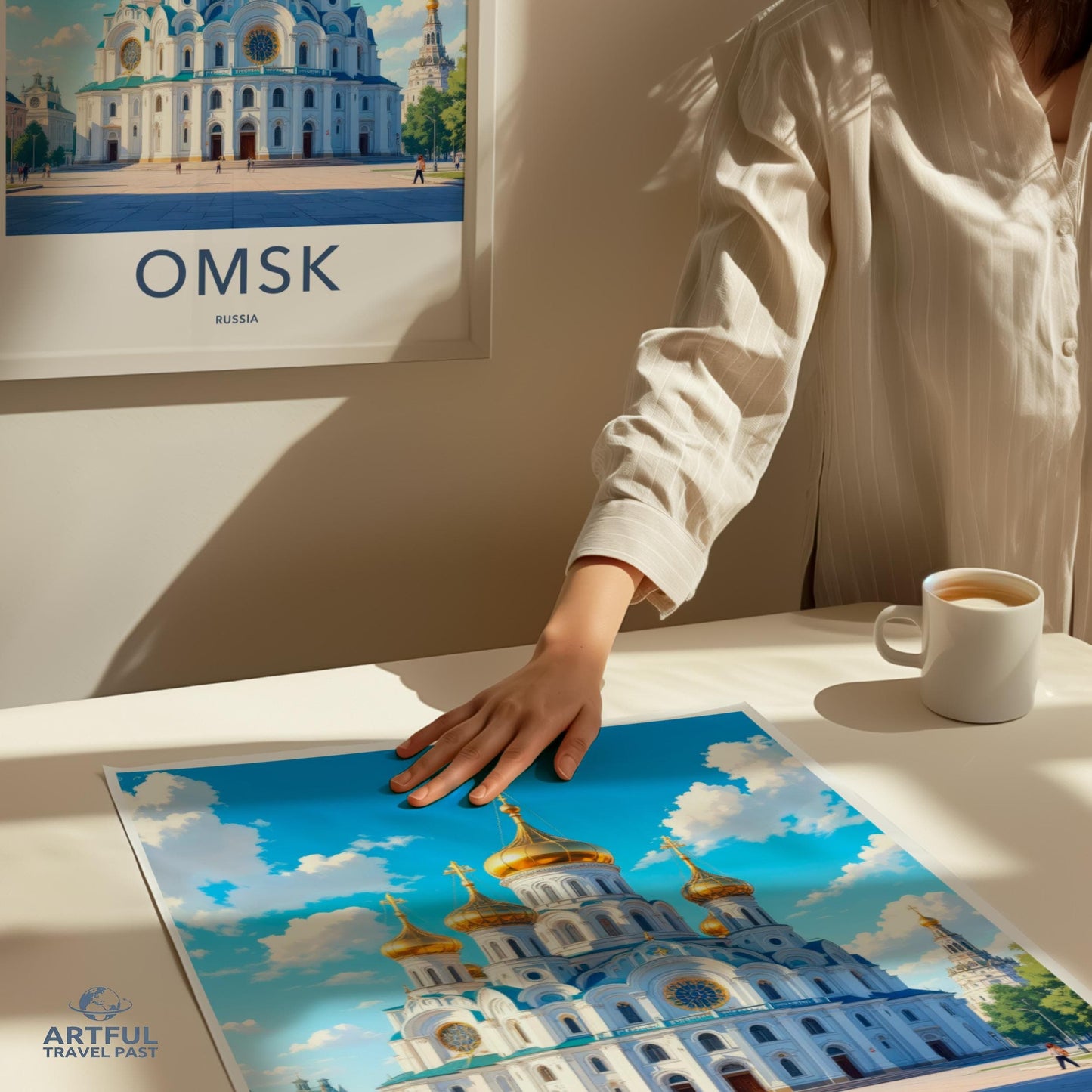 Omsk Poster - Russia Wall Art