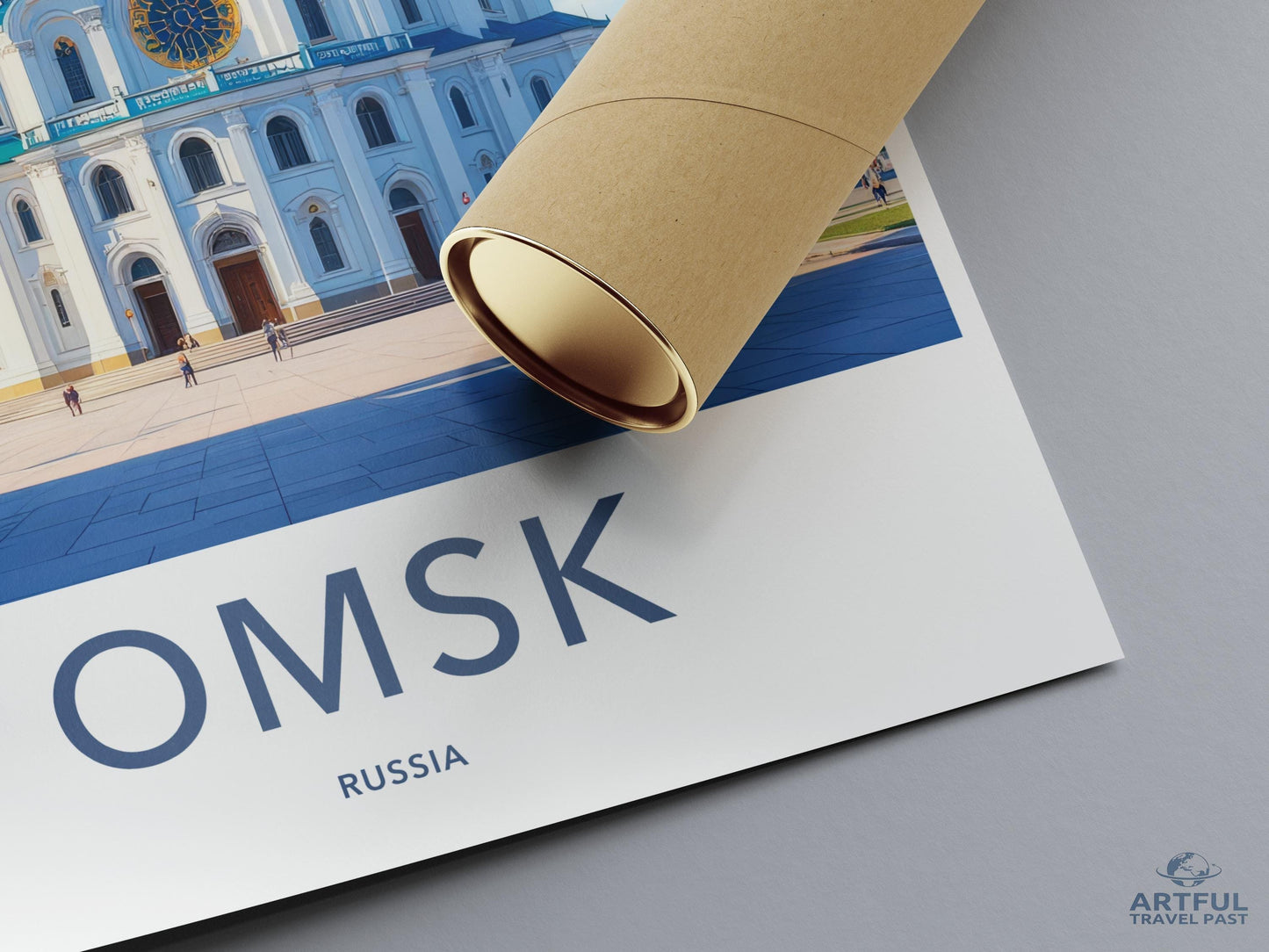 Omsk Poster - Russia Wall Art