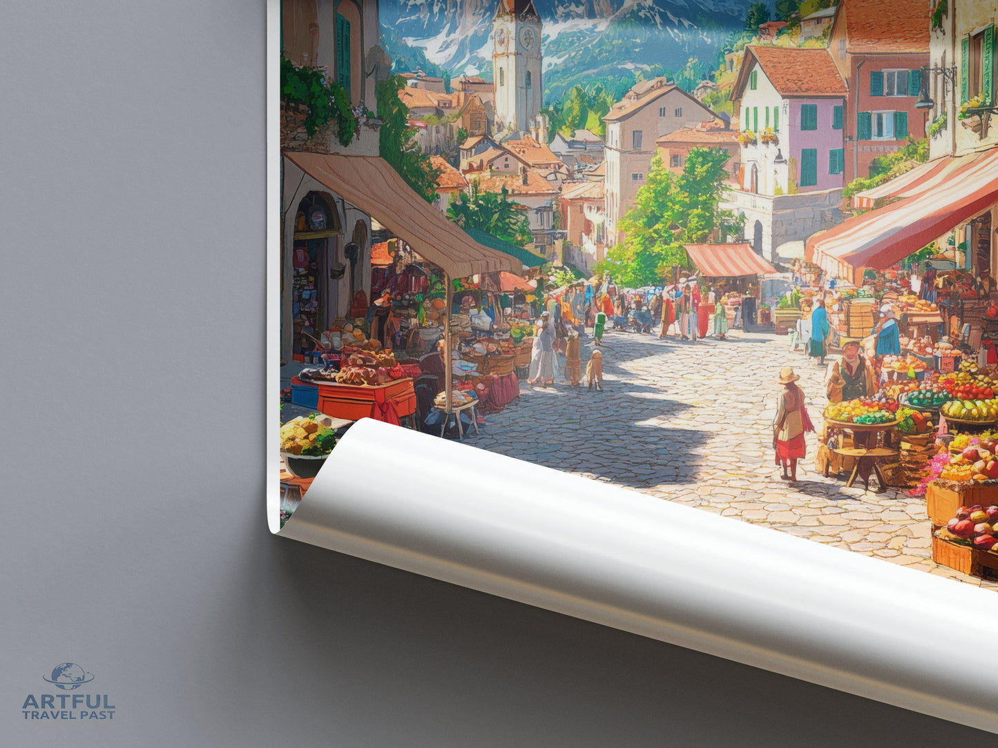Ortisei Poster - Italy Wall Art