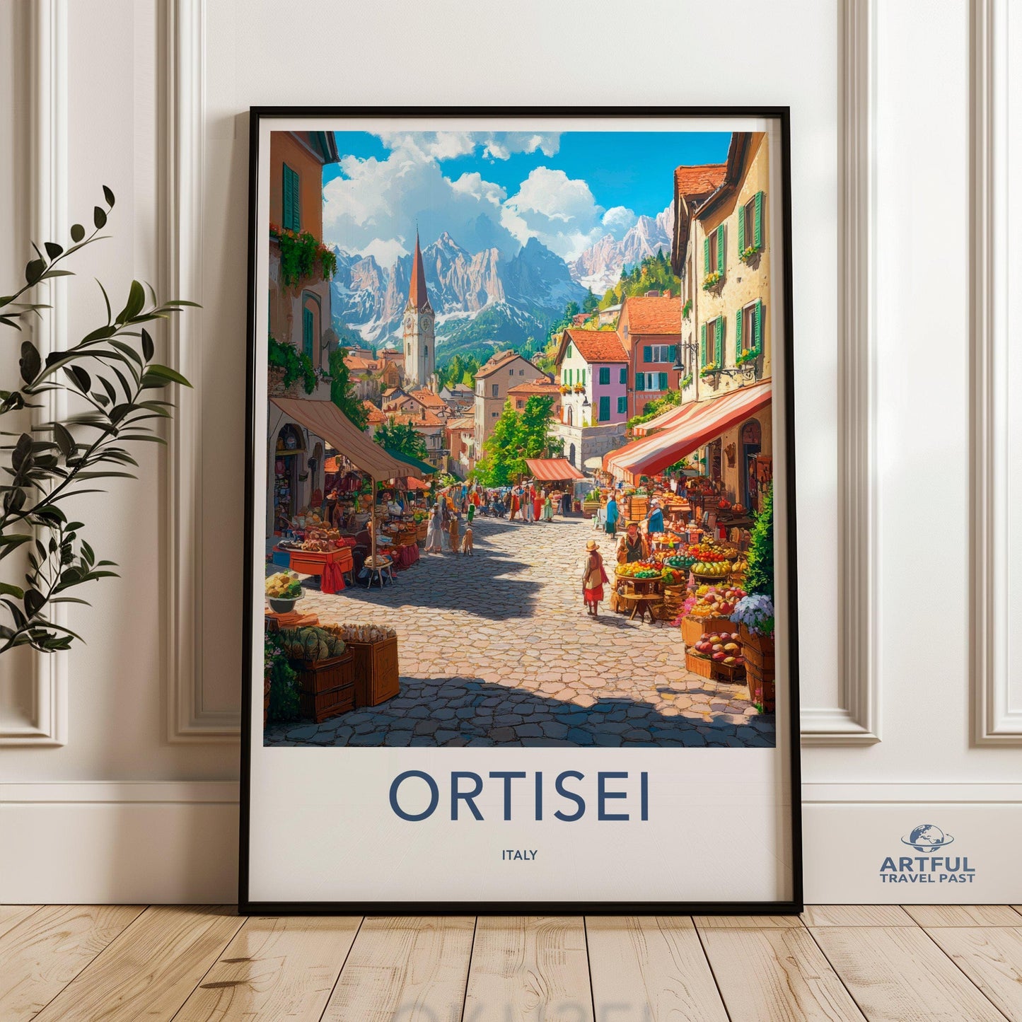 Ortisei Poster - Italy Wall Art