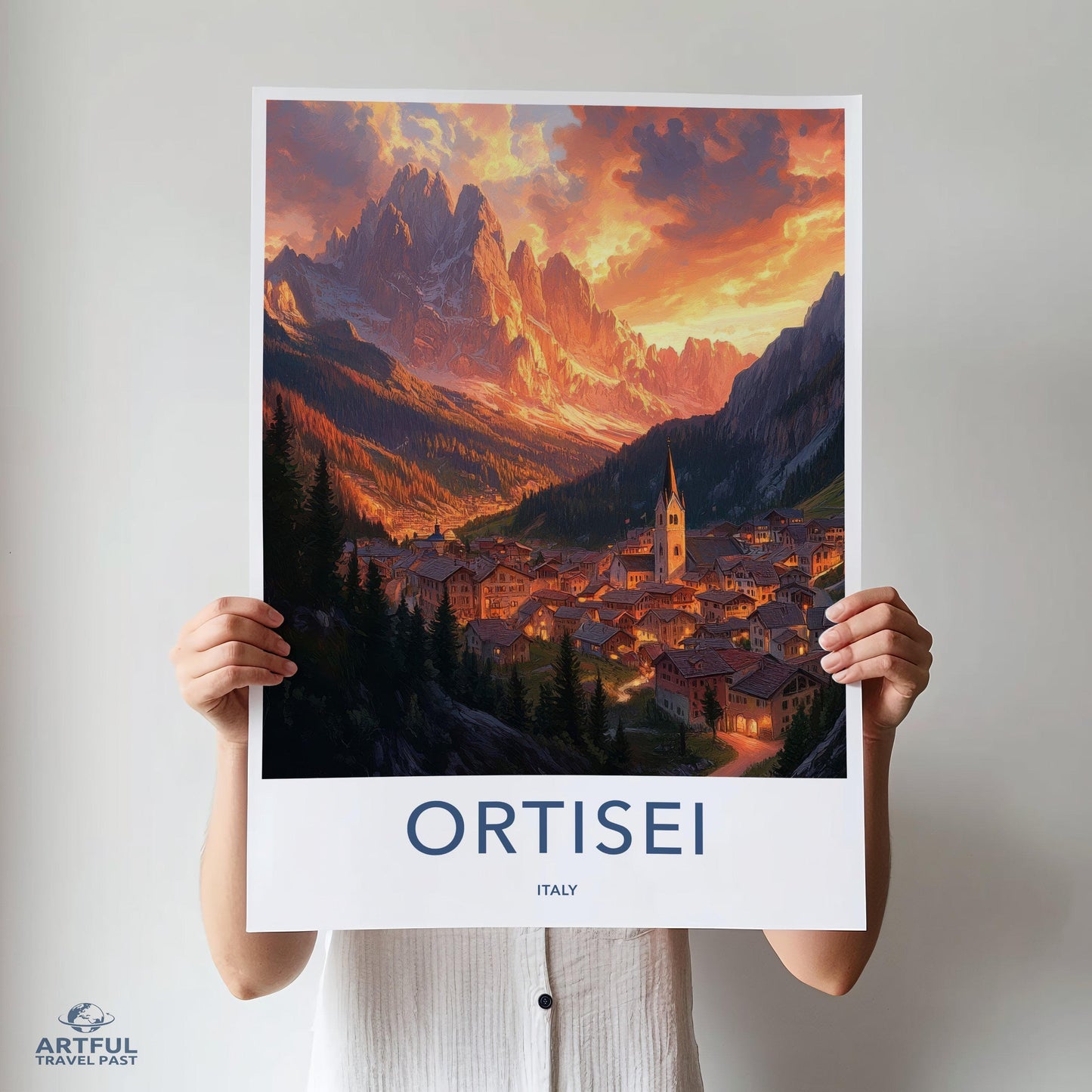 Ortisei Poster - Italy Wall Art