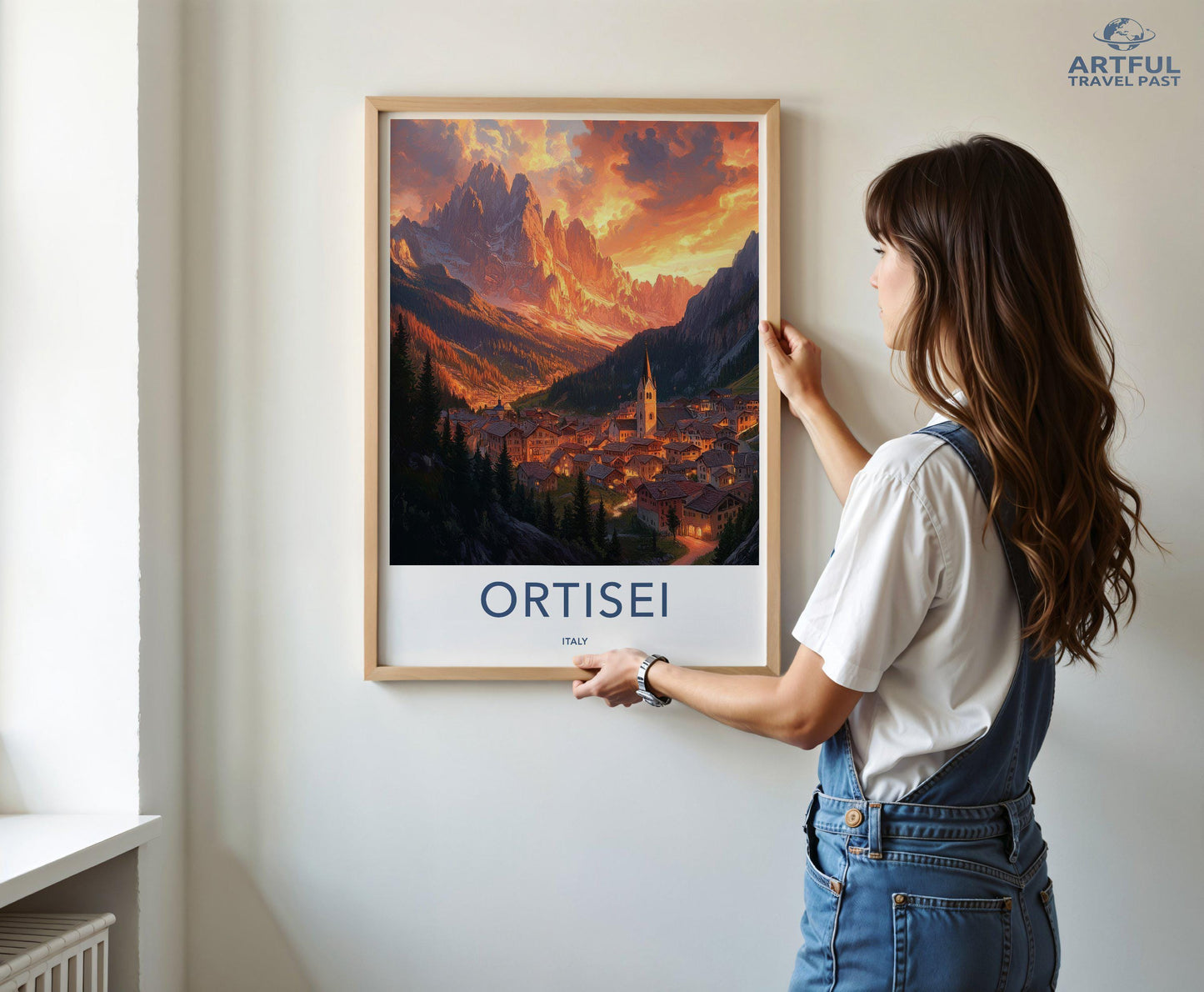Ortisei Poster - Italy Wall Art