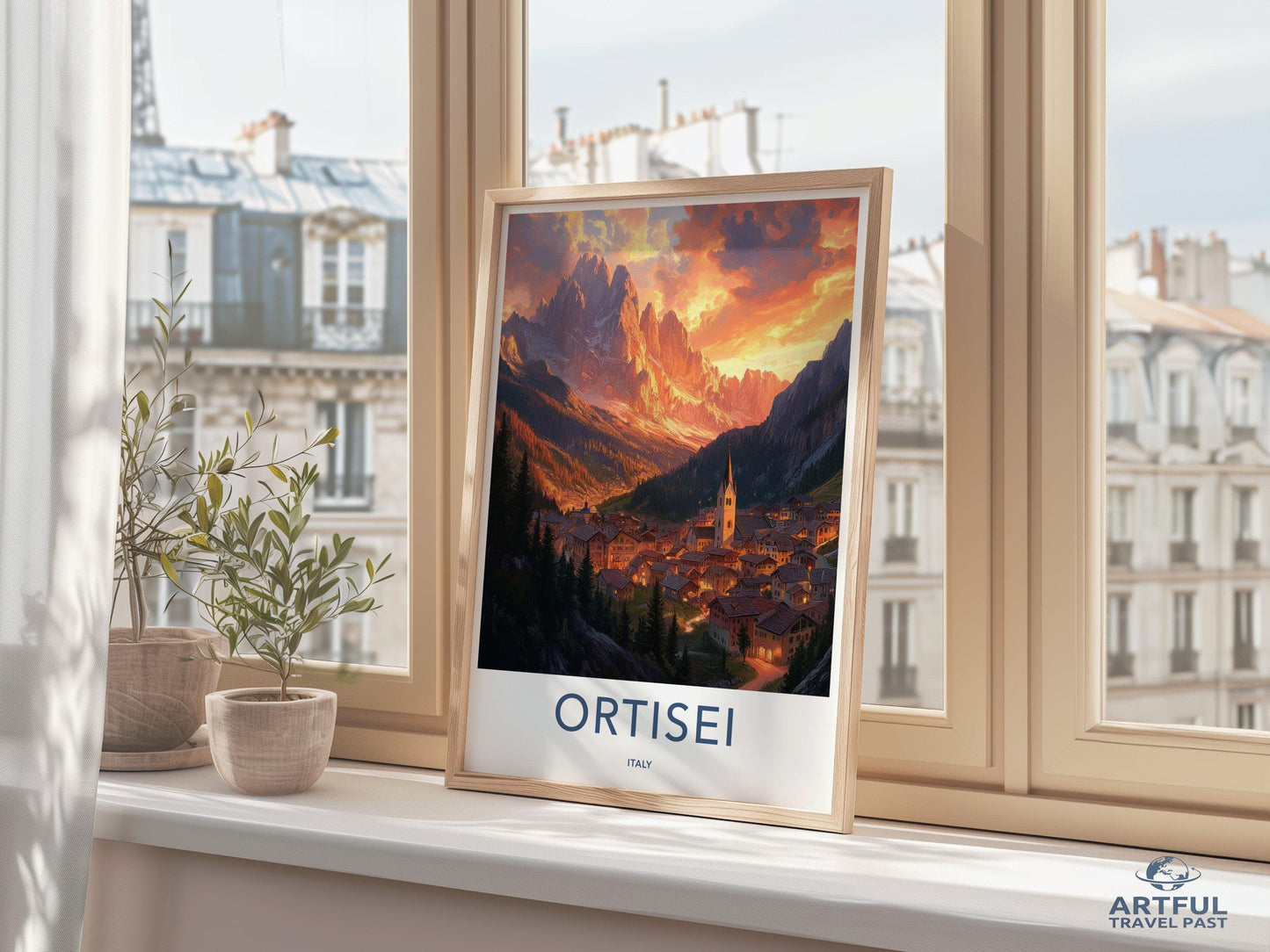 Ortisei Poster - Italy Wall Art