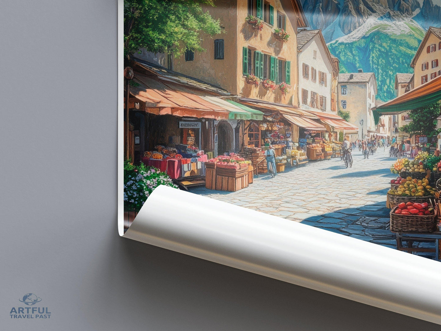 Ortisei Poster - Italy Wall Art