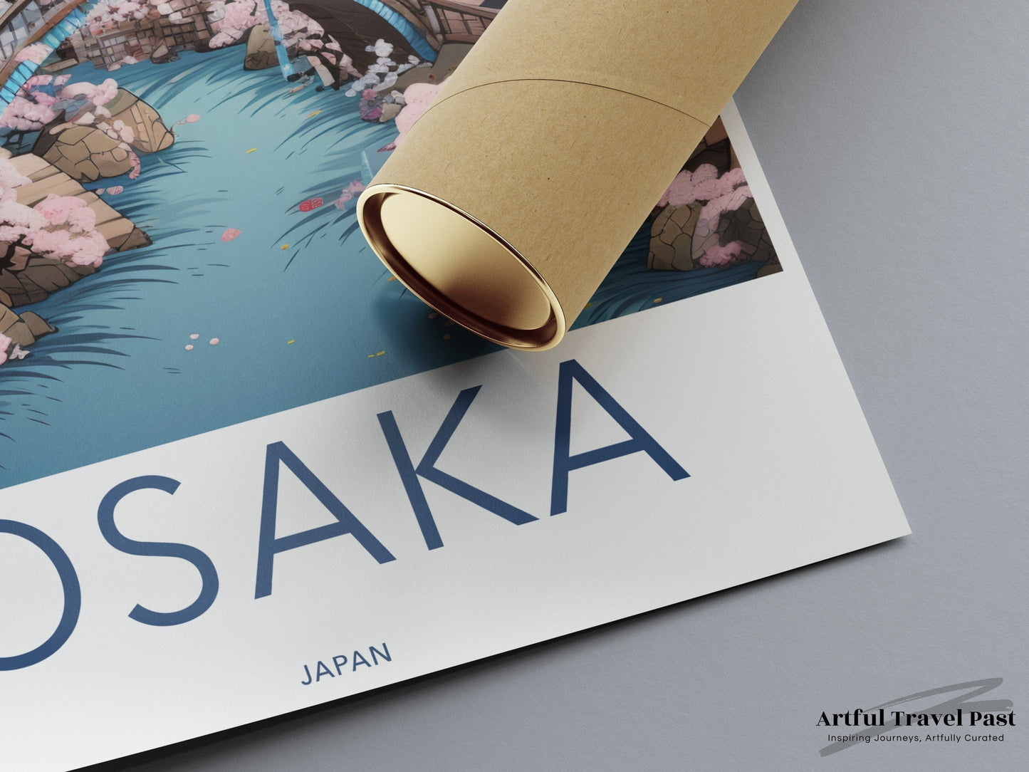 Osaka Japan Poster