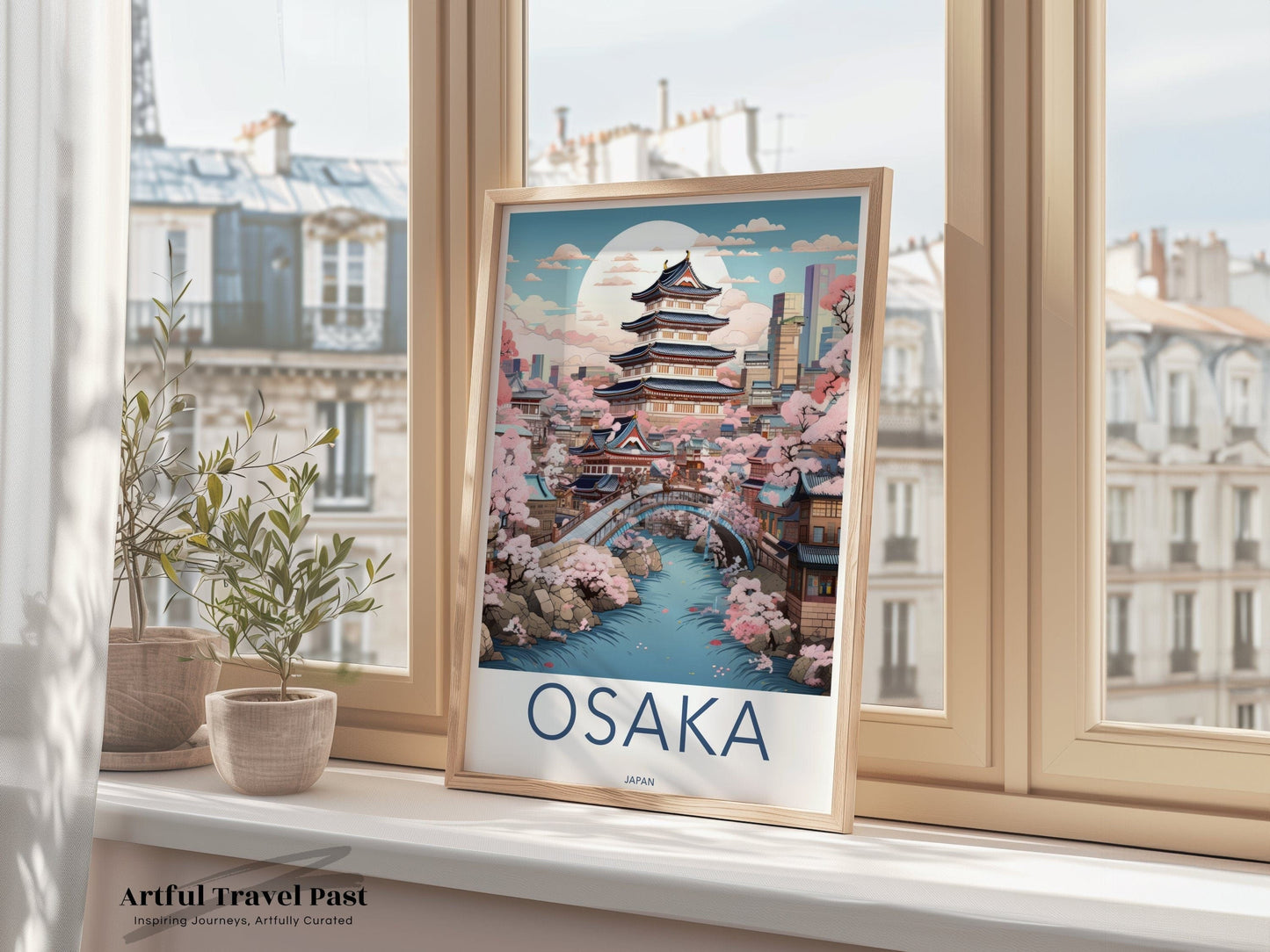 Osaka Japan Poster