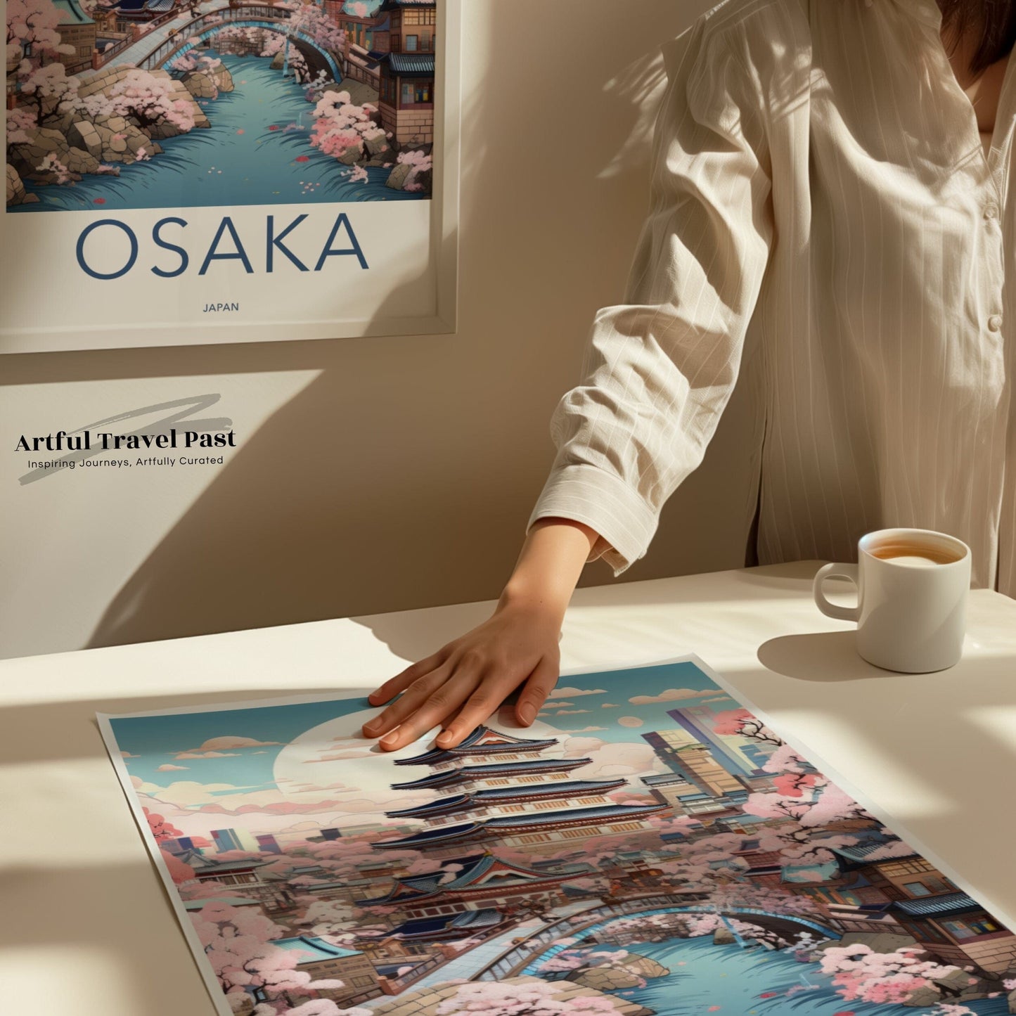 Osaka Japan Poster