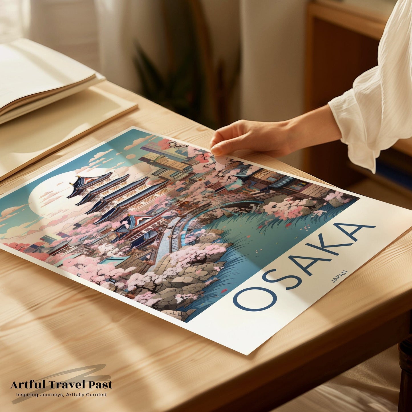 Osaka Japan Poster