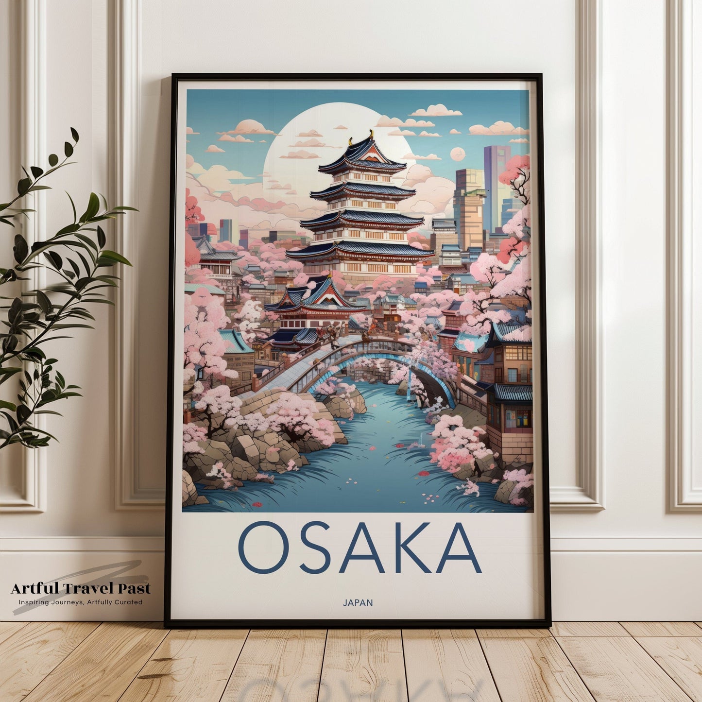 Osaka Japan Poster