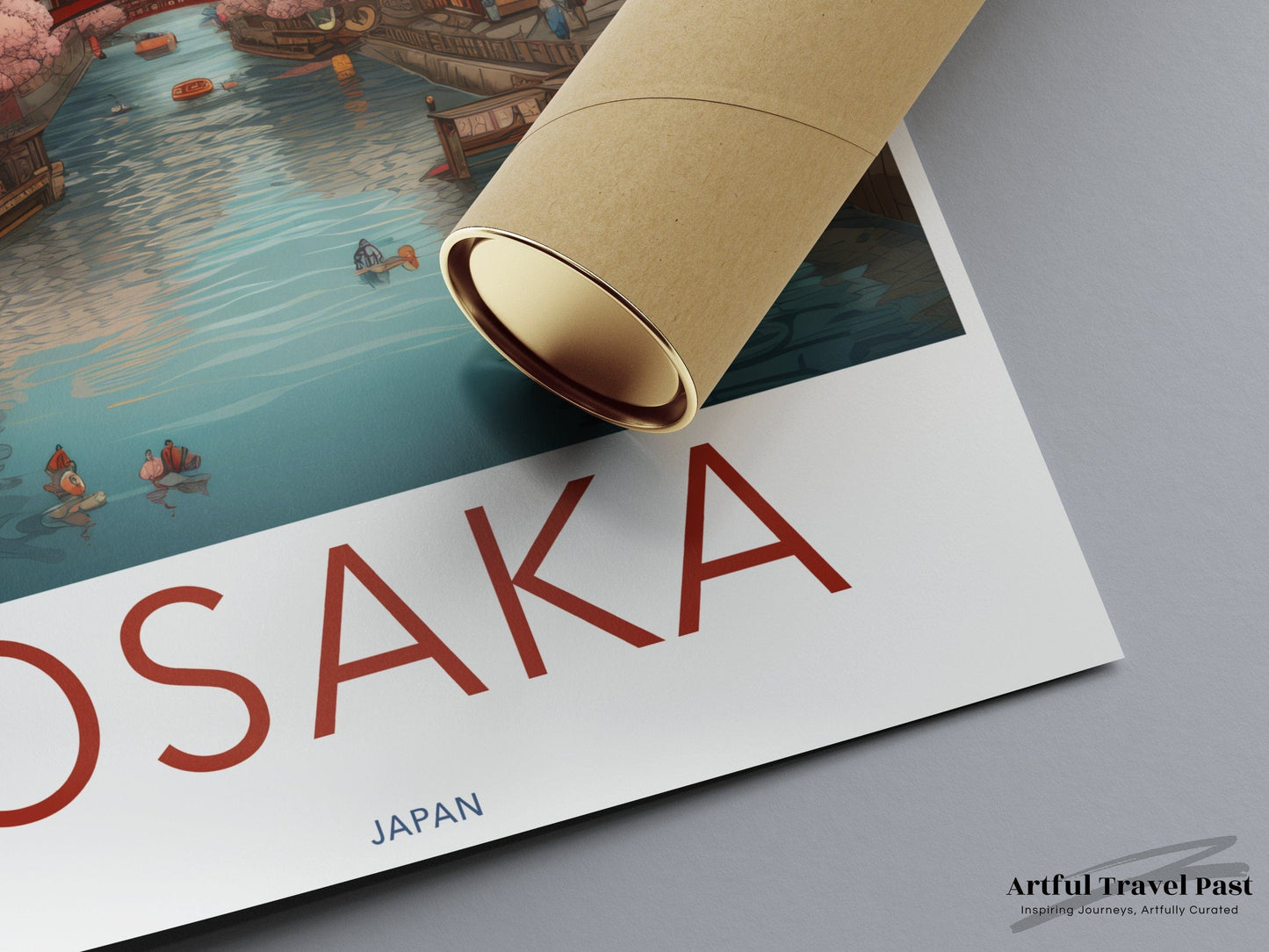 Osaka Poster - Japan Wall Art