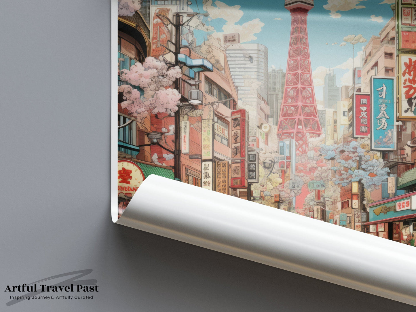 Osaka Poster - Japan Wall Art