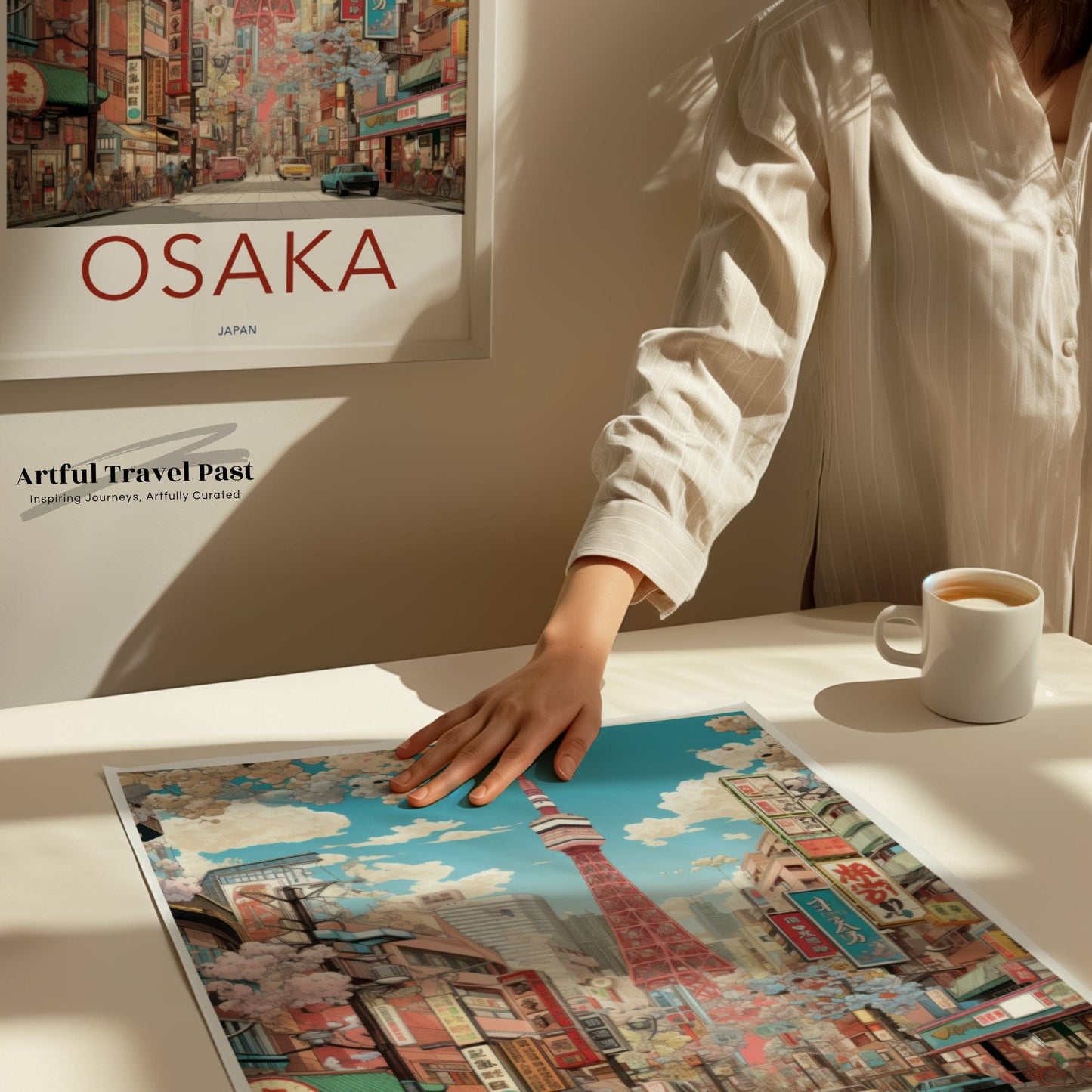 Osaka Poster - Japan Wall Art