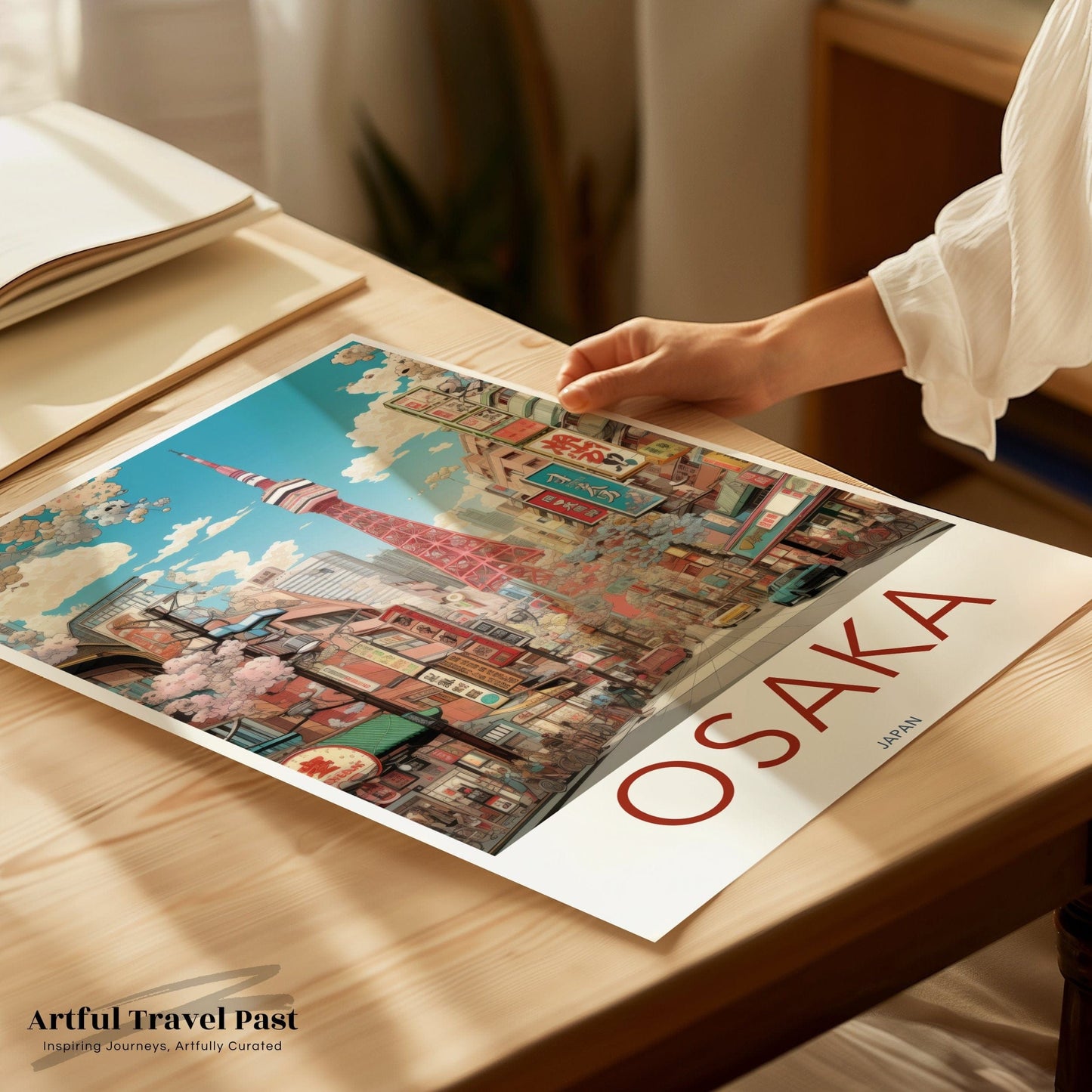 Osaka Poster - Japan Wall Art