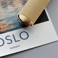Oslo Poster - Norway Wall Art