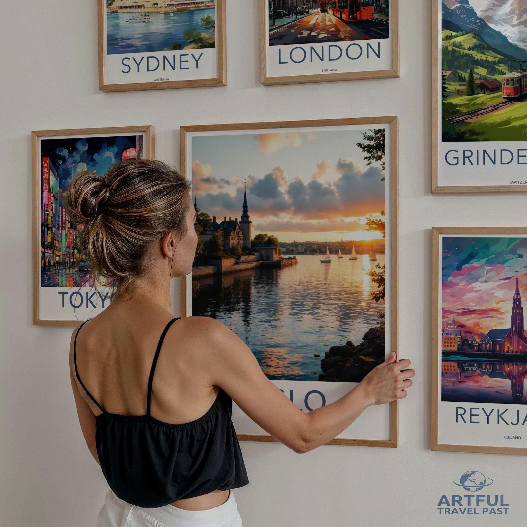 Oslo Poster - Norway Wall Art