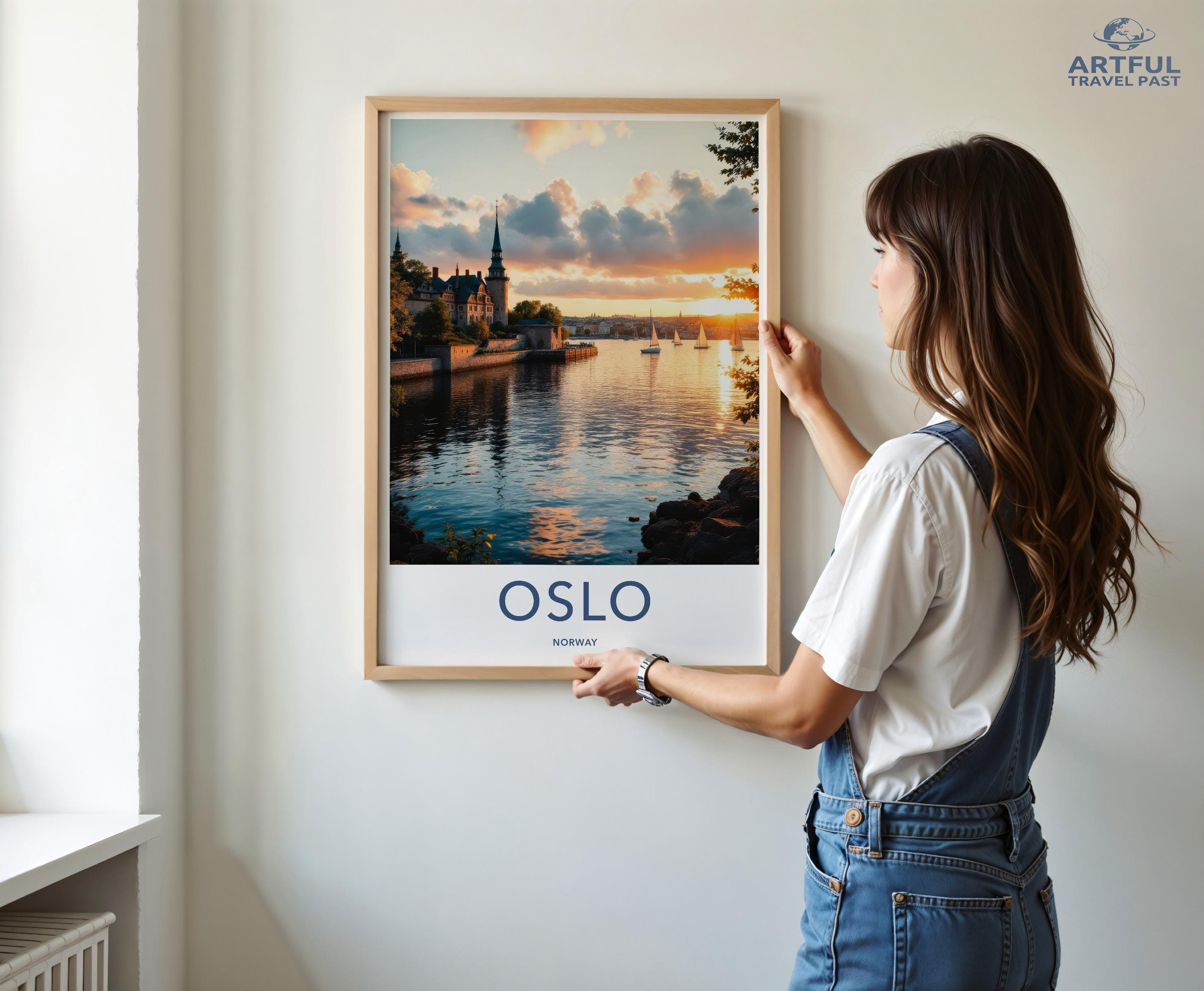 Oslo Poster - Norway Wall Art