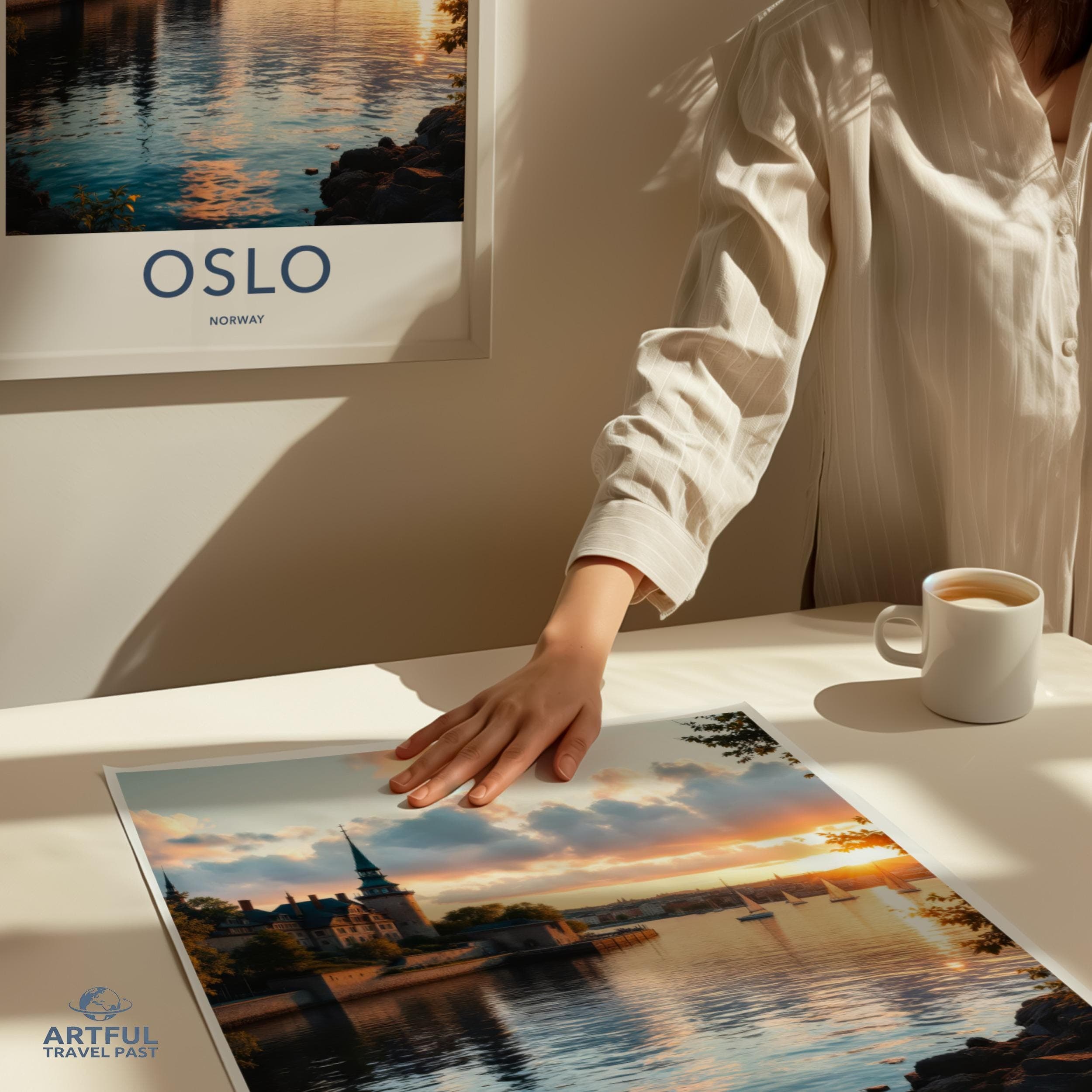 Oslo Poster - Norway Wall Art