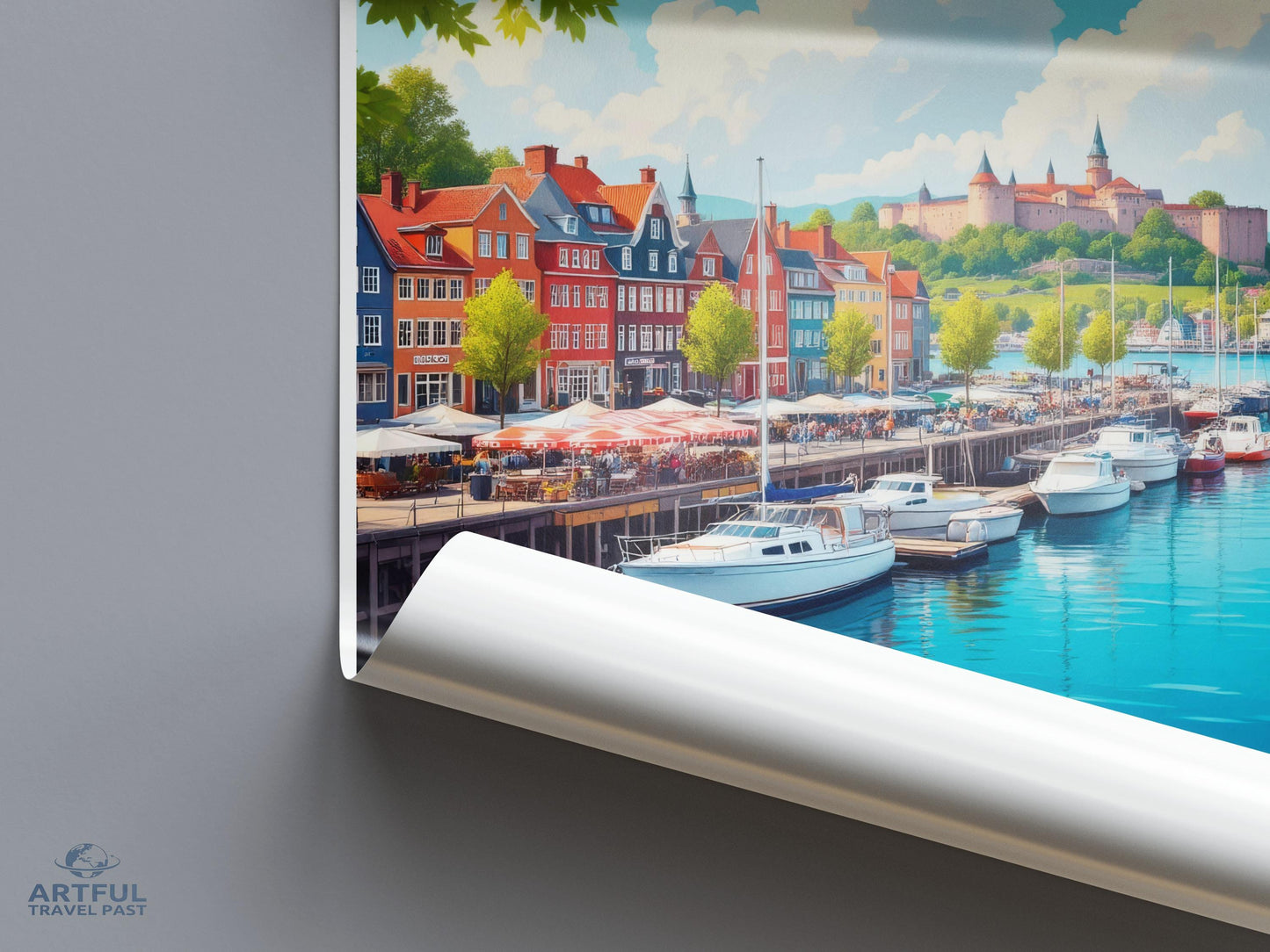 Oslo Poster - Norway Wall Art