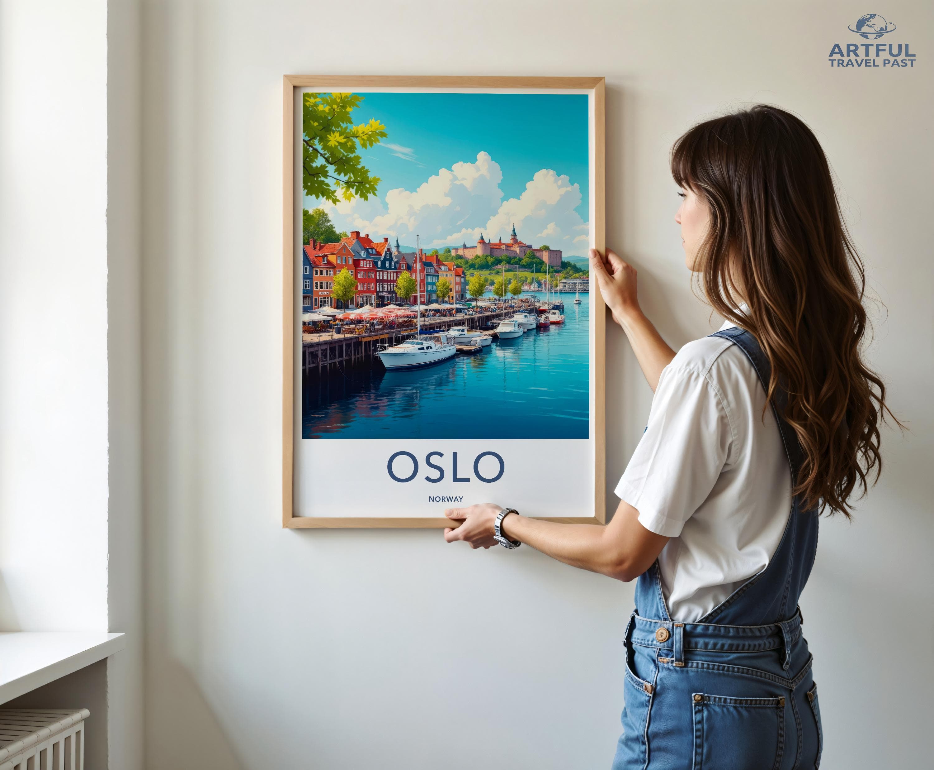 Oslo Poster - Norway Wall Art