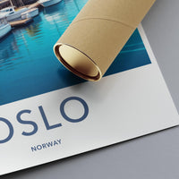 Oslo Poster - Norway Wall Art