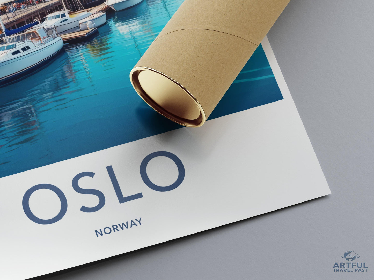 Oslo Poster - Norway Wall Art
