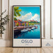 Oslo Poster - Norway Wall Art