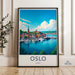 Oslo Poster - Norway Wall Art