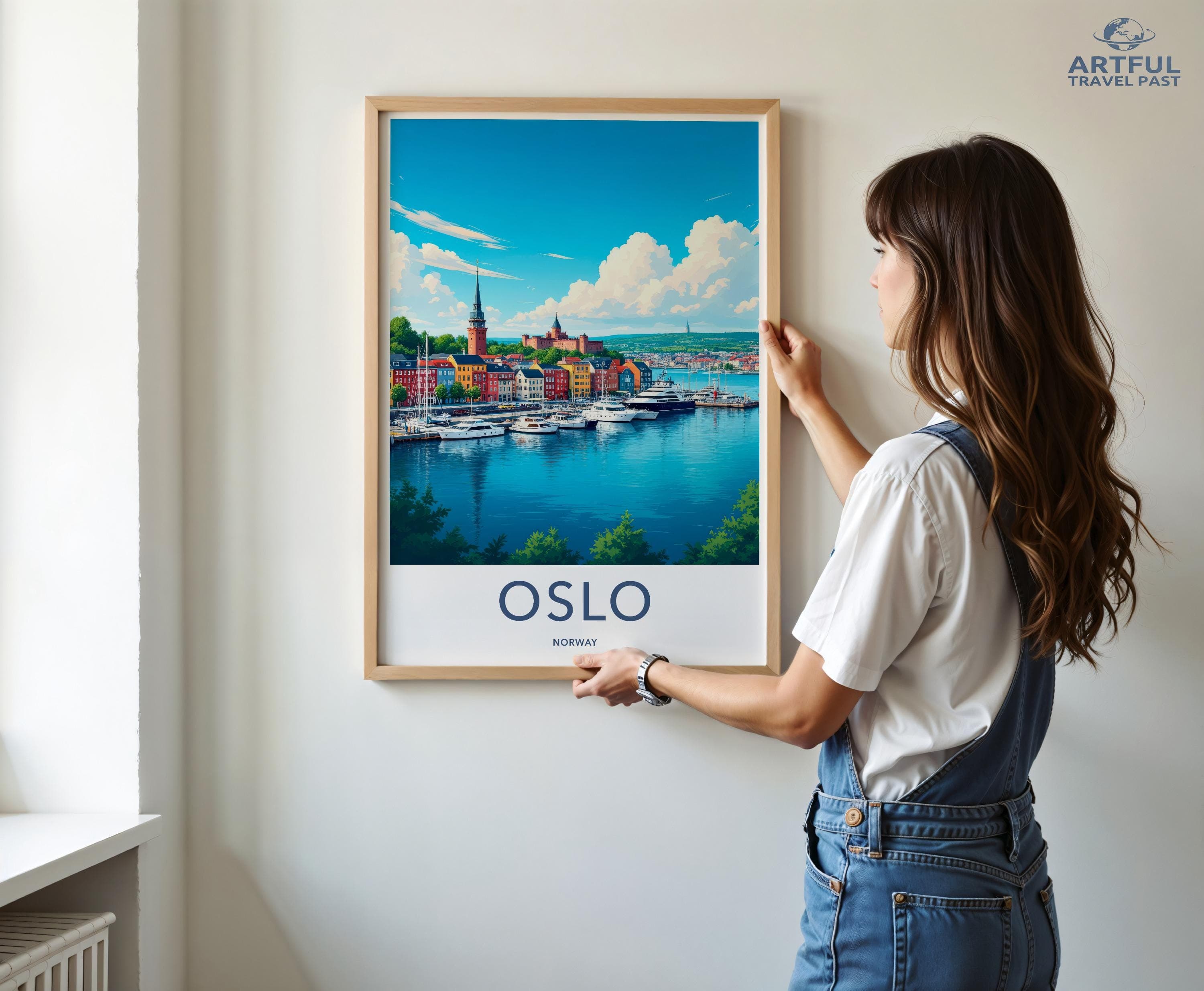 Oslo Poster - Norway Wall Art