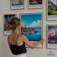 Oslo Poster - Norway Wall Art