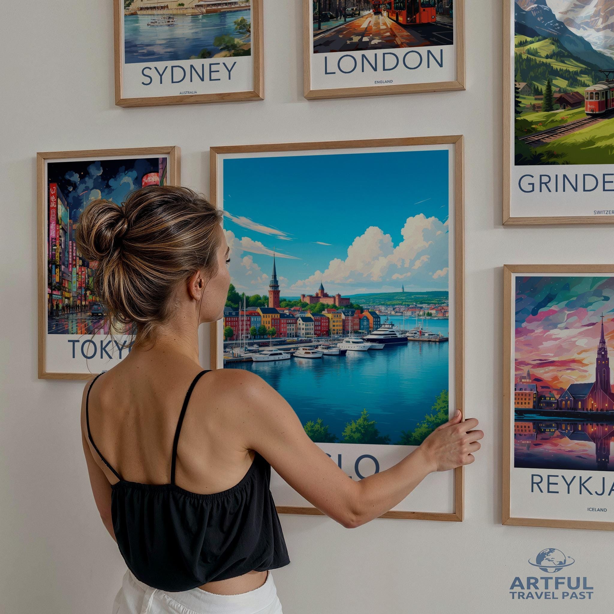 Oslo Poster - Norway Wall Art