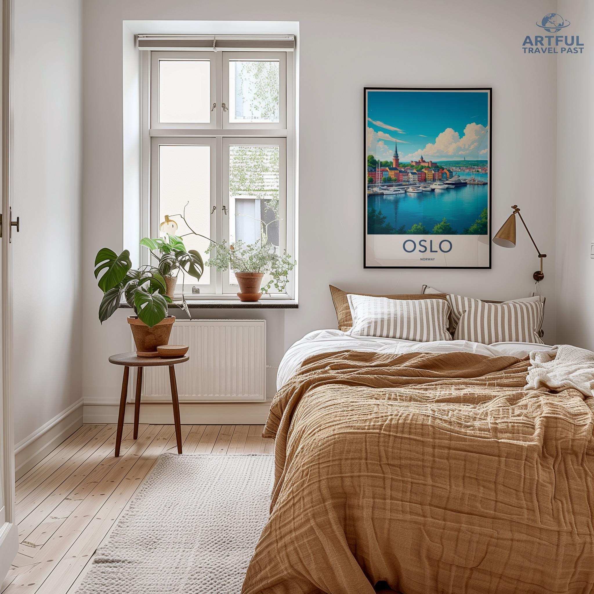 Oslo Poster - Norway Wall Art