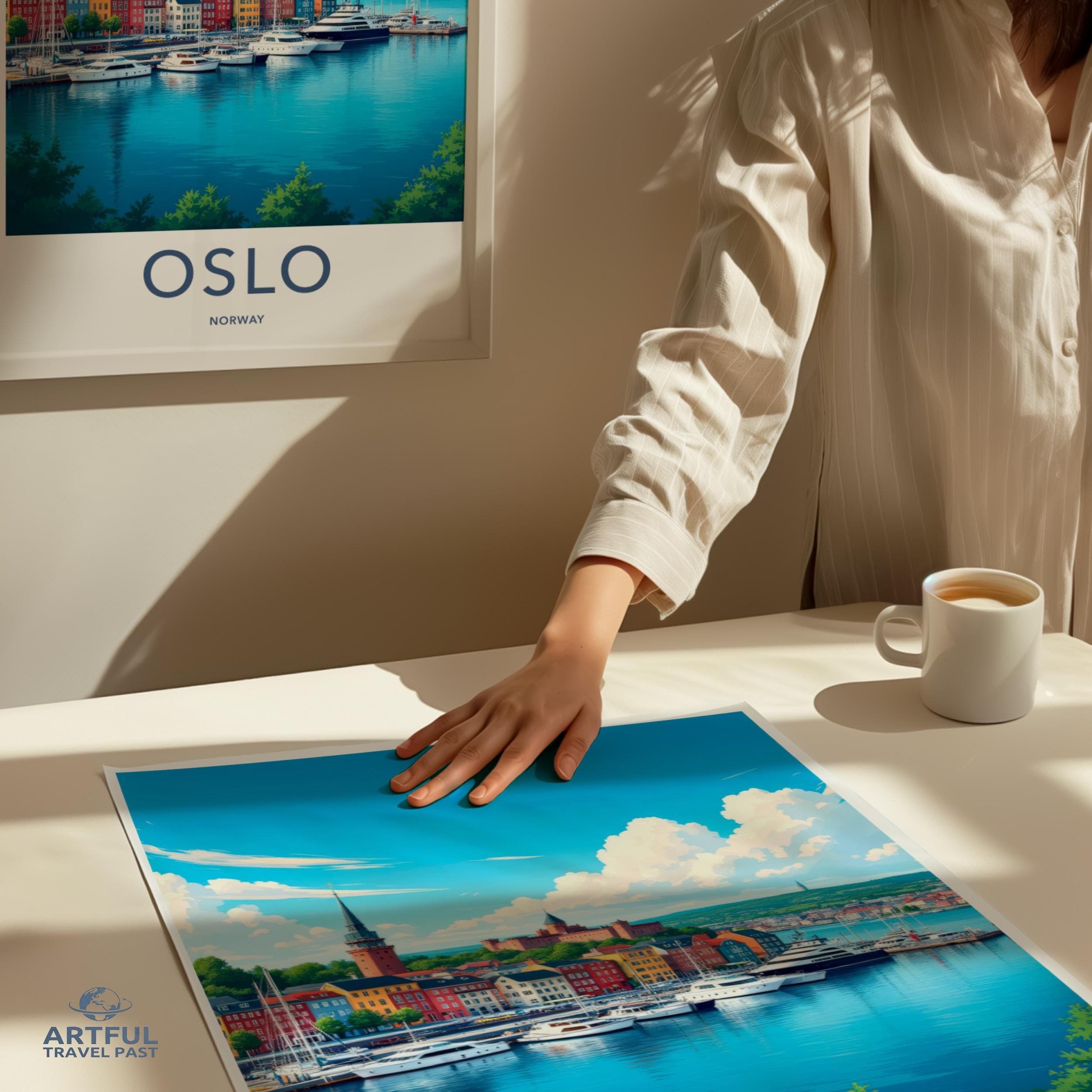 Oslo Poster - Norway Wall Art