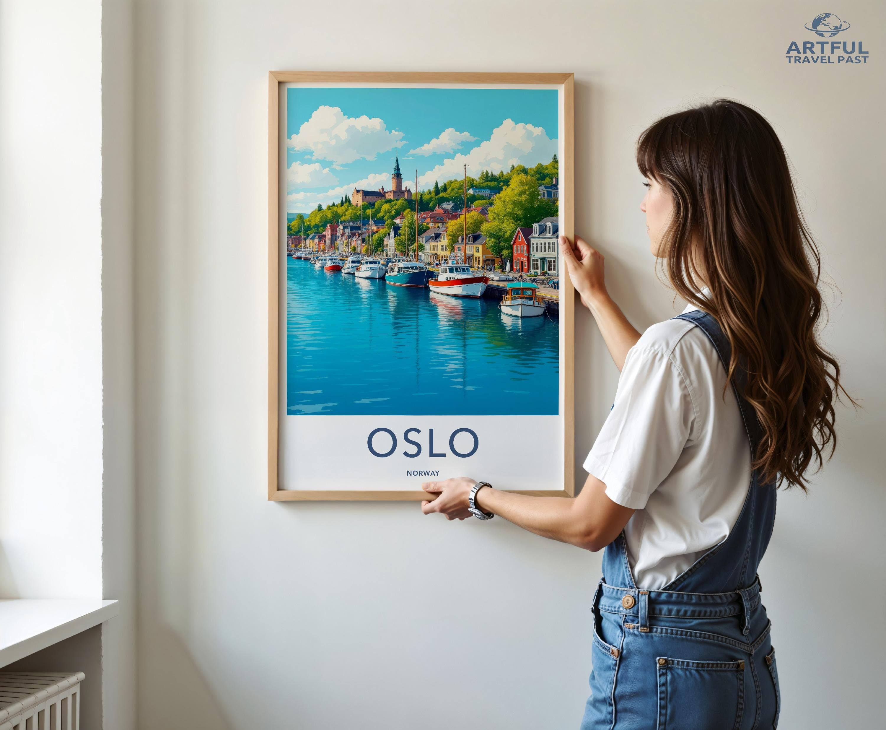Oslo Poster - Norway Wall Art
