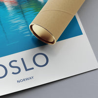 Oslo Poster - Norway Wall Art