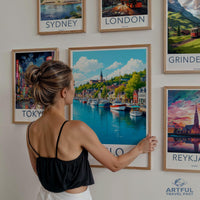 Oslo Poster - Norway Wall Art