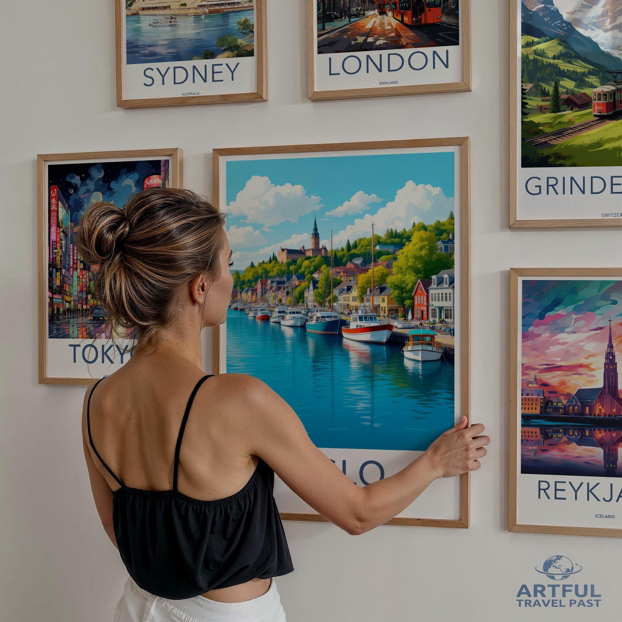 Oslo Poster - Norway Wall Art