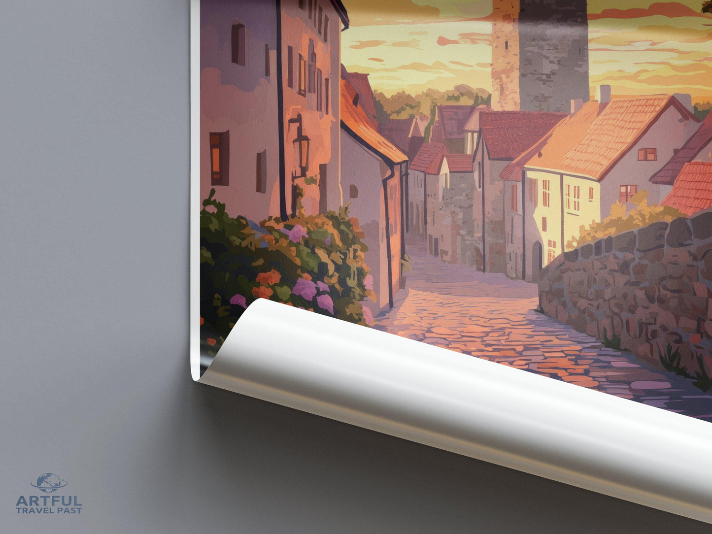 Östersund Poster - Sweden Wall Art