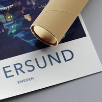 Östersund Poster - Sweden Wall Art