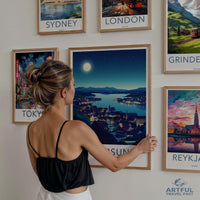 Östersund Poster - Sweden Wall Art