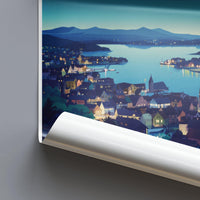Östersund Poster - Sweden Wall Art