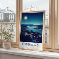 Östersund Poster - Sweden Wall Art